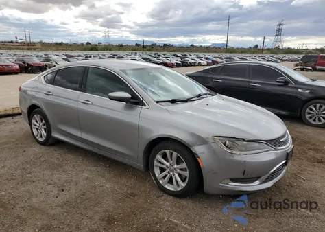 2015 Chrysler 200 Limited from USA, damaged, VIN 1C3CCCAB7FN576271